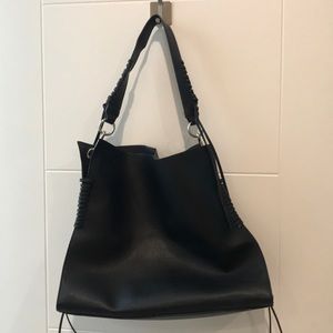 Black Leather Bag